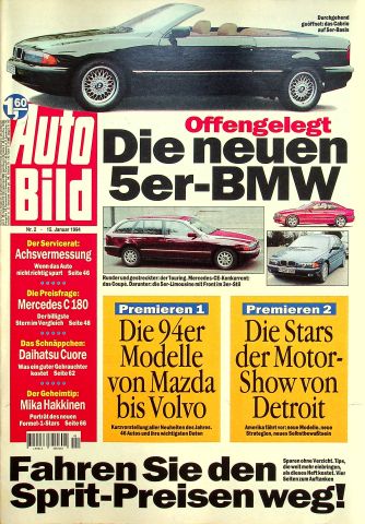 Deckblatt Auto Bild (02/1994)